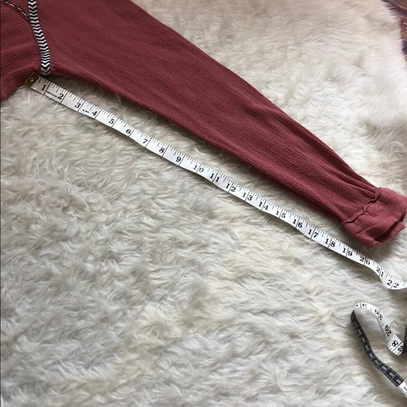 Tularosa Wyatt tunic blouse rose size XL - Picture 7 of 7